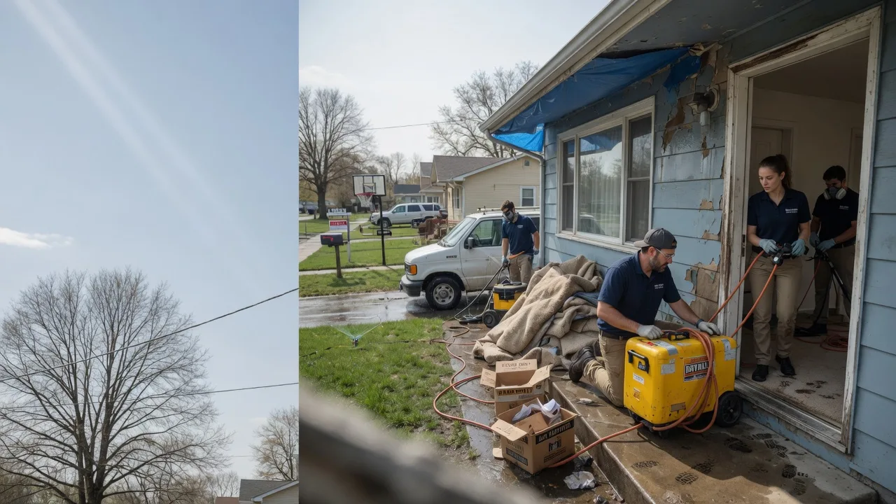 Basement Flood Cleanup in Heuvelton, NY near me